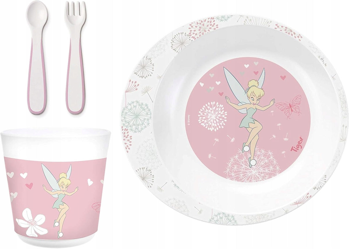 DISNEY BABY Tigex комплект съдове Tinkerbell 4 ел.
