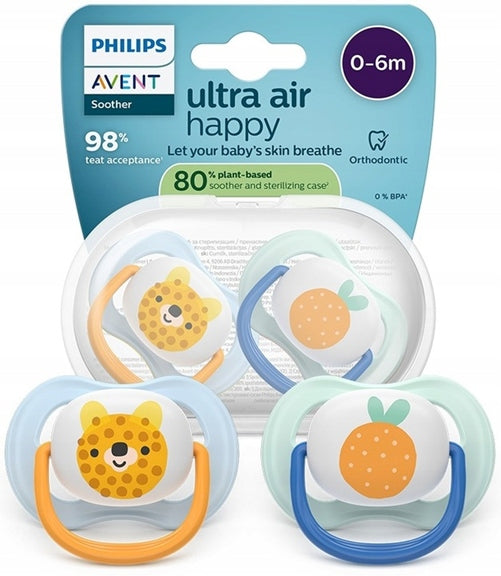 PHILIPS AVENT Ultra Air Happy cumlíky x 2 0–6 mes.