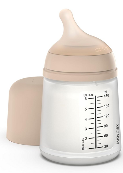 SUAVINEX sticlă ZERO ZERO 180ml Flux Adaptabil (A)