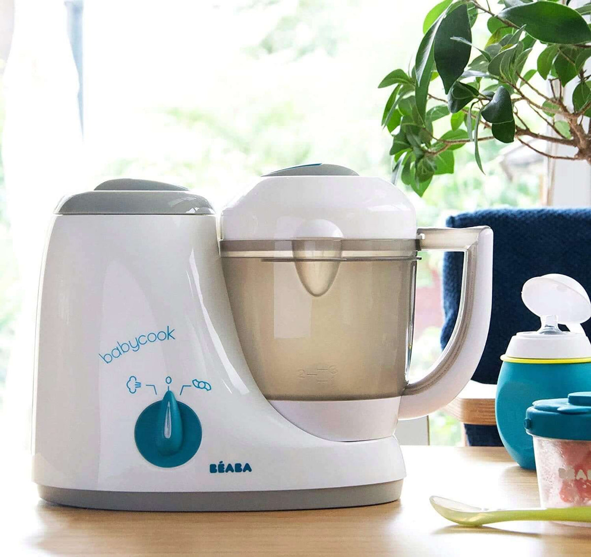 BEABA Babycook Original 4w1 ROBOT WIELOFUNKCYJNY parowar, mikser i podgrzewacz do jedzenia dla dzieci