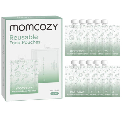MOMCOZY punguțe tip tub pentru piureuri 10 buc 200ml