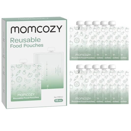 MOMCOZY punguțe tip tub pentru piureuri 10 buc 200ml