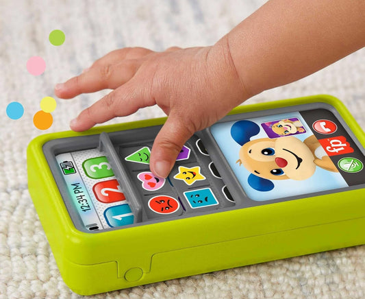 FISHER-PRICE interaktywny SMARTFON 75 piosenek zdań dźwięków J. ANGIELSKI – zdjęcie 2