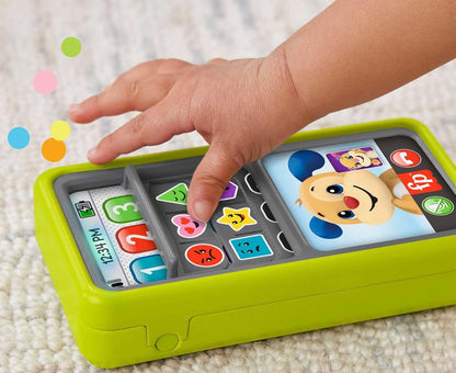 FISHER-PRICE interactive SMARTPHONE, 75 songs, phrases and sounds, ENGLISH LANGUAGE