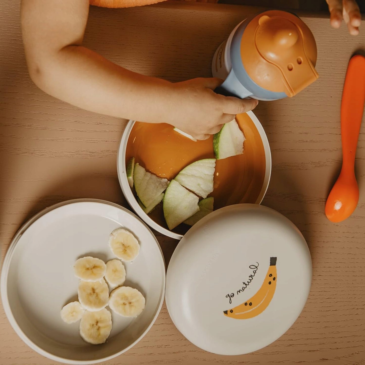 SUAVINEX BENTOO śniadaniówka lunchbox z dwoma przegródkami