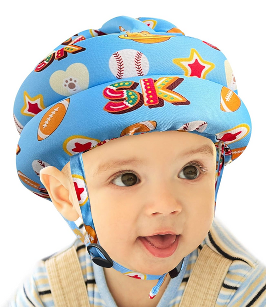 SIMPLY KIDS ochranná prilba na učenie chôdze 6 – 24 m 43 – 53 cm