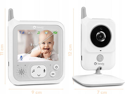 LIONELO Babyline 7.1 monitor electronic pentru bebeluși 3,2