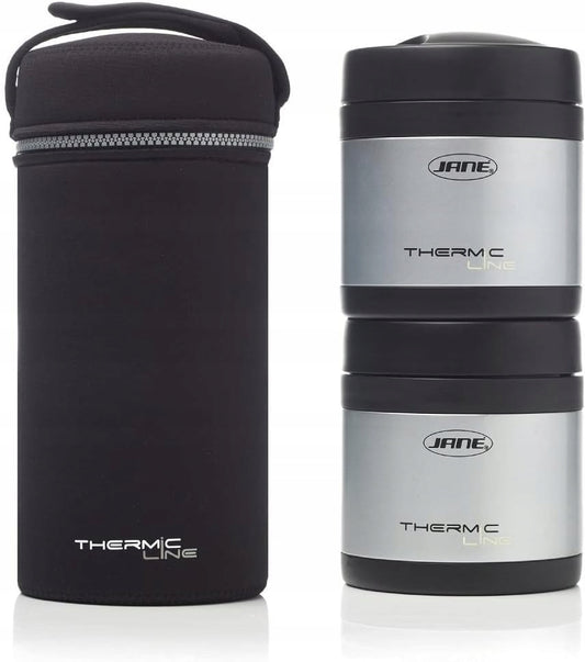 JANE Thermic Line 2 thermoses + case with handle