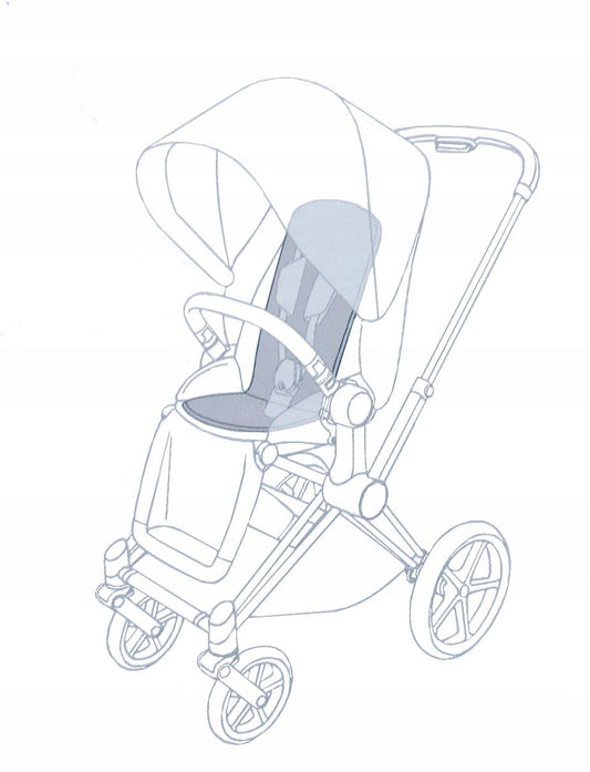 CYBEX PLATINUM inserție respirabilă pentru cărucioare