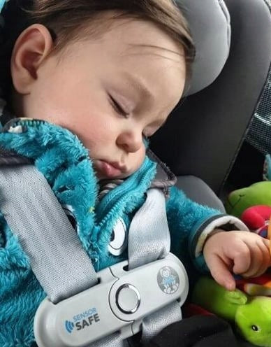 CYBEX SensorSafe 4w1 CZUJNIK DO FOTELIKA Sirona i GB Vaya do 18 kg, dziecko w foteliku z czujnikiem bezpieczeństwa