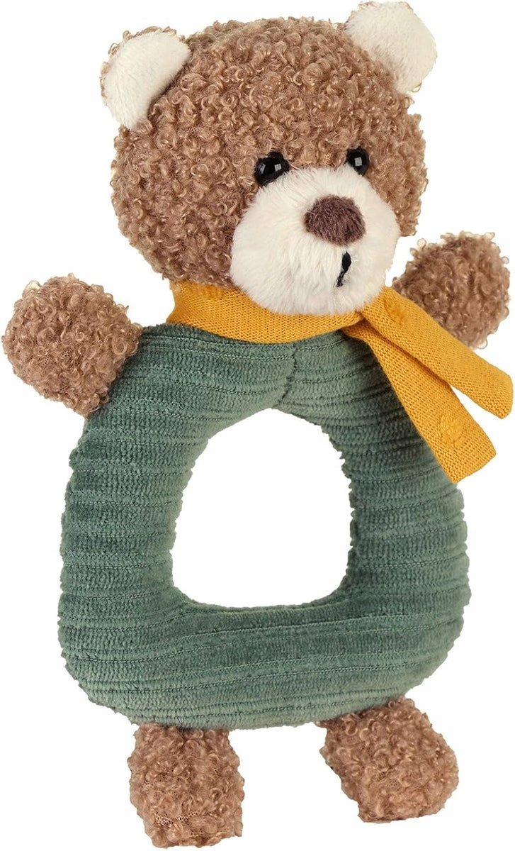 STERNTALER bawełniany chwytak z grzechotką MIŚ BEN 17 cm