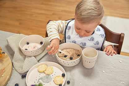 LASSIG Little Whale zestaw naczyń dla dzieci