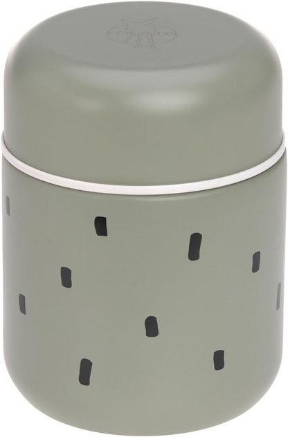 LASSIG Borcan pentru mâncare Happy Prints TERMOS DE PRÂNZ din oțel inoxidabil 350 ml