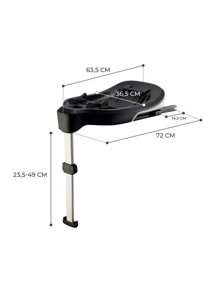 KINDERKRAFT bază ISOFIX CARE FX pentru scaunele i-Care i-Size