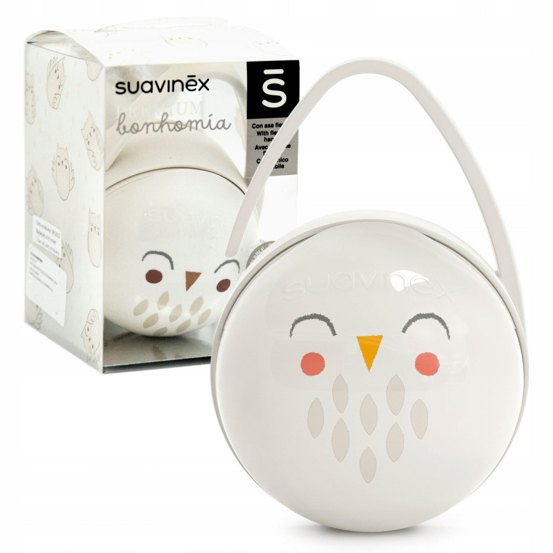 SUAVINEX PREMIUM Cutie pentru suzete cu mâner flexibil