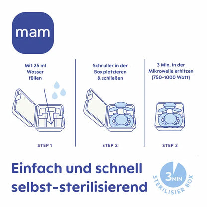 MAM Original suzetă ortodontică din silicon, 6–16 luni, x4