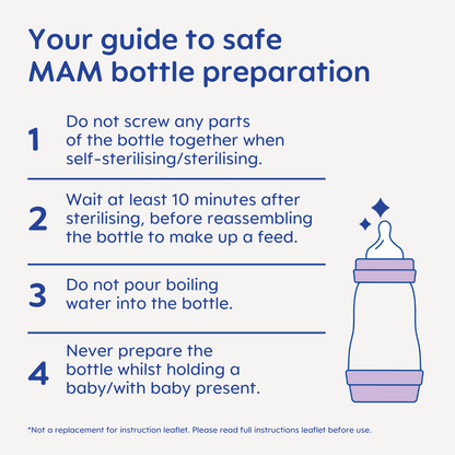 MAM Easy Start biberon anticolic de 320 ml 4m+