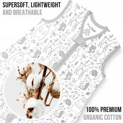 MAMA CHEETAH spací pytel 0,5TOG x2 0-6 měsíců