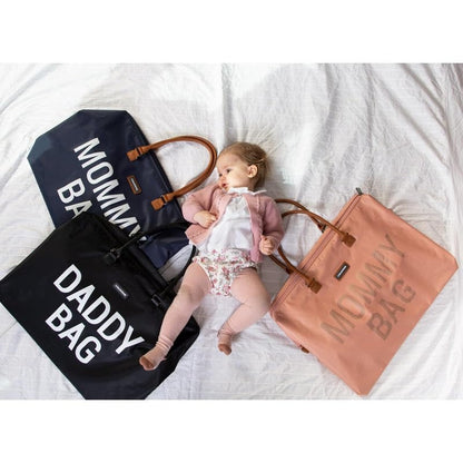CHILDHOME Mommy Bag geantă pentru mamă cu saltea de înfășat