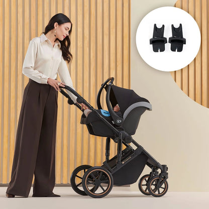 KINDERKRAFT PRIME2 2w1 wózek wielofunkcyjny do 22kg – DARK GREEN – zdjęcie 11
