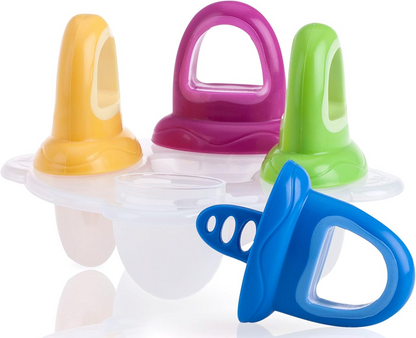 NUBY forma do lodów w kształcie smoczka 4 sztuki + taca do zamrażania