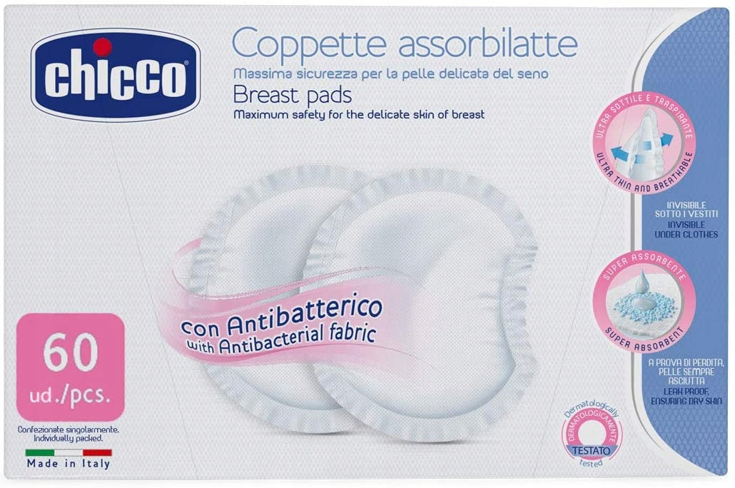 CHICCO ABSORBANTE pentru alăptare de unică folosință x60