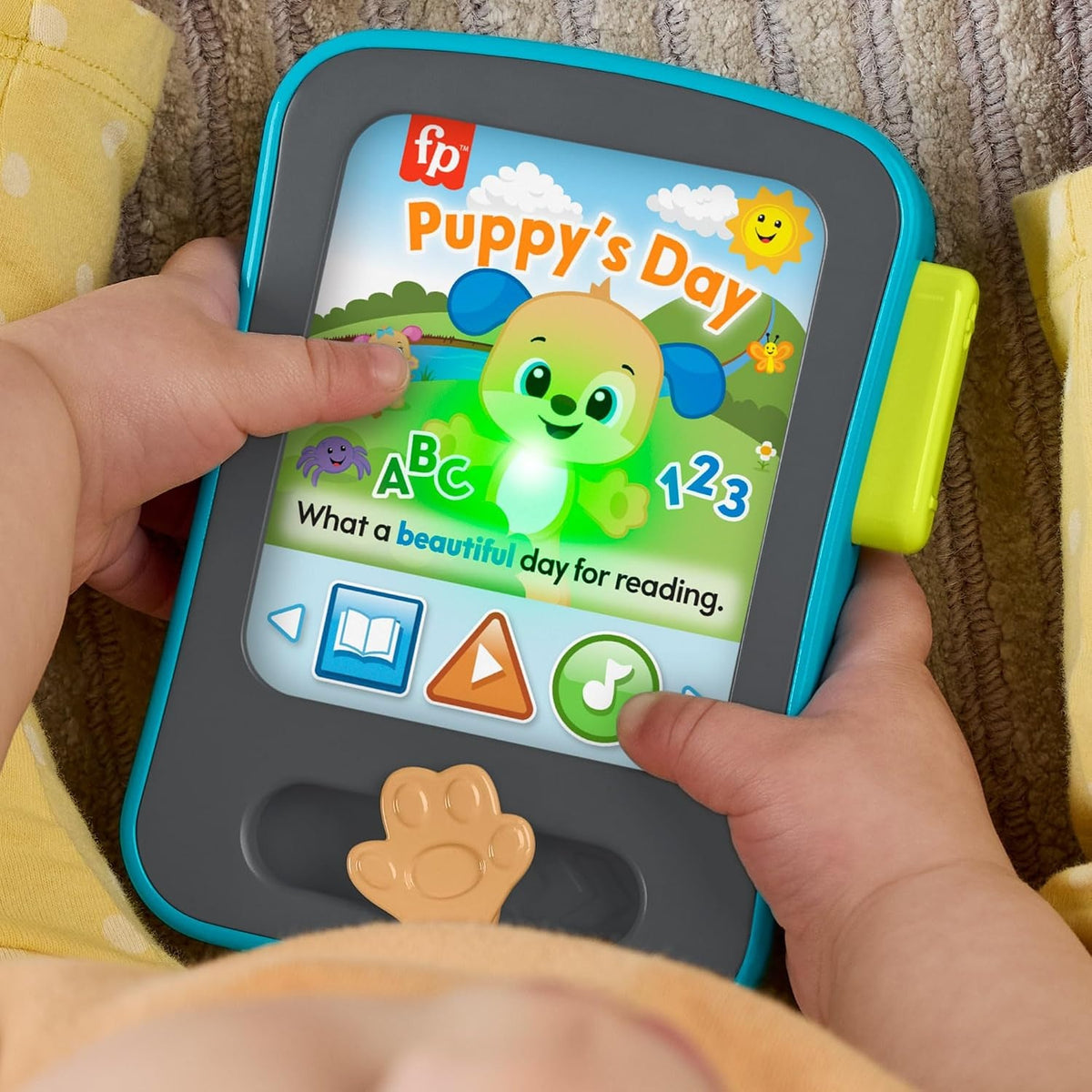 FISHER-PRICE JFK28 cititor de povești Cățelușei Învățăcele în 3 limbi