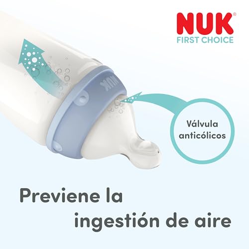 NUK First Choice bottle nipples M 2 pcs. 3+