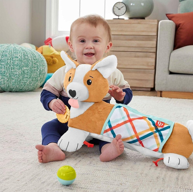 FISHER-PRICE HJW10 piesek do zabawy na brzuszku 29,2 x 43,2 cm