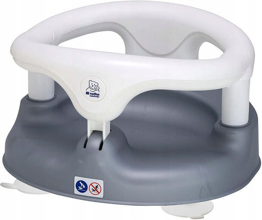 ROTHO Babydesign krzesełko do kąpieli 13kg "O biało-szare, używane, BPA free