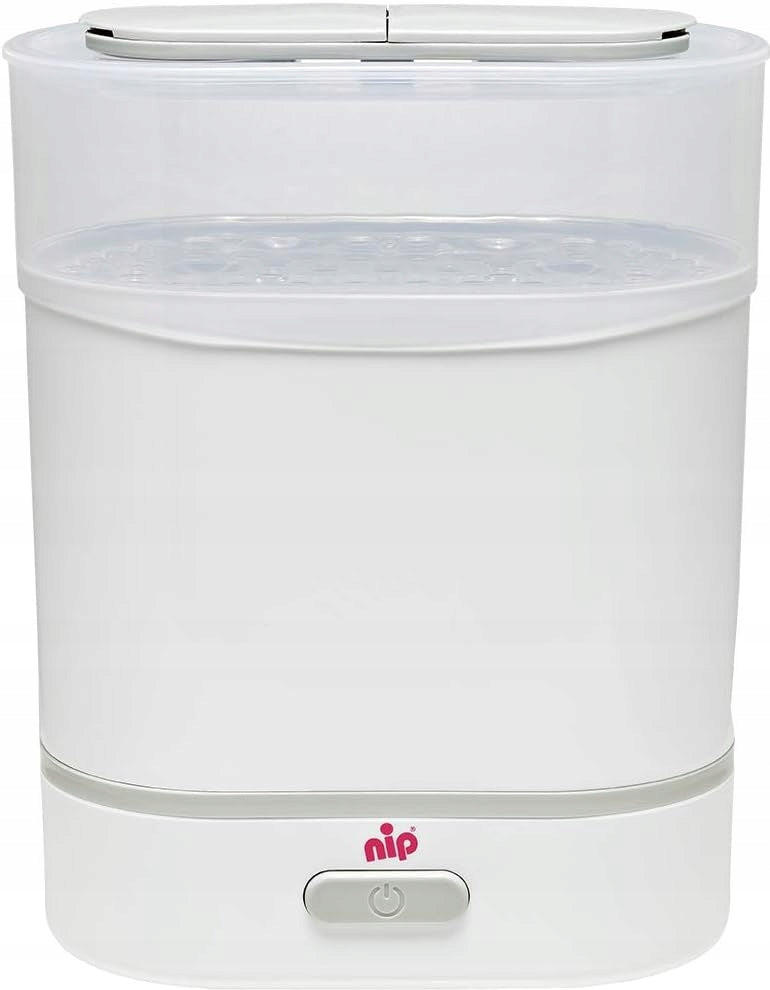 NIP 3w1 sterylizator podgrzewacz parowar + miarka, biały, BPA free, do podgrzewania i sterylizacji