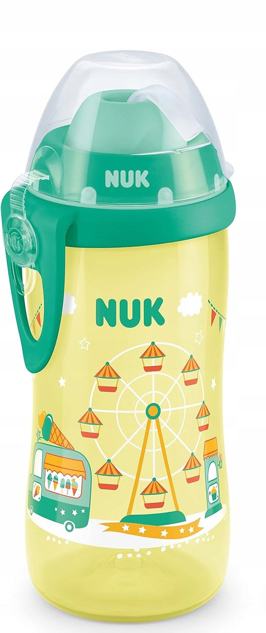 NUK Flexi Cup sticlă cu pai 300 ml