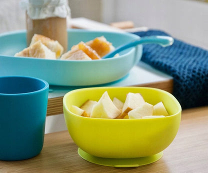 BEABA silicone bowl with suction cup