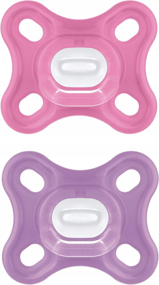 MAM COMFORT smoczek wcześniak noworodek x2 0msc+