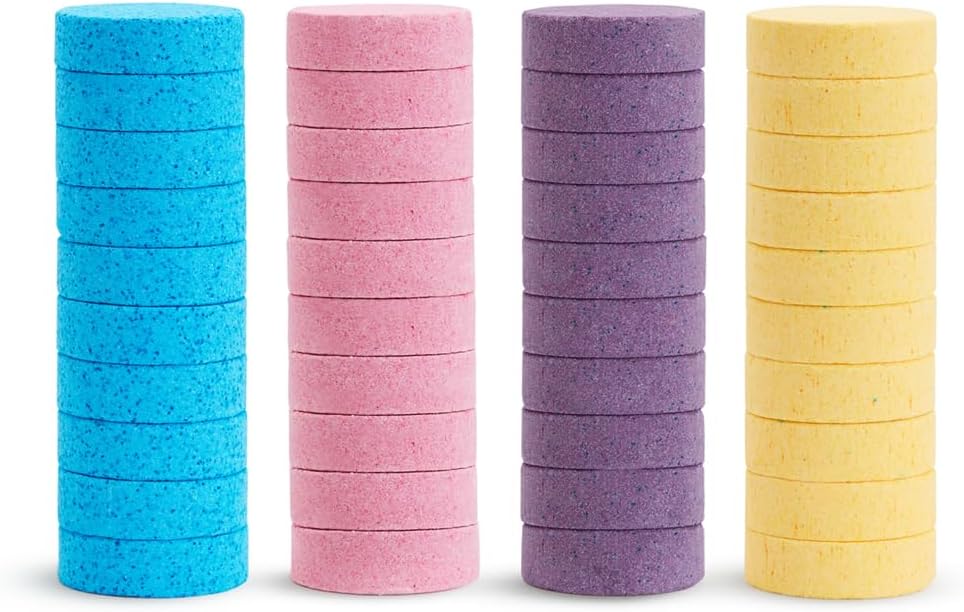 MUNCHKIN Colour Buddies kule do kąpieli kolor + nawilżenie x40