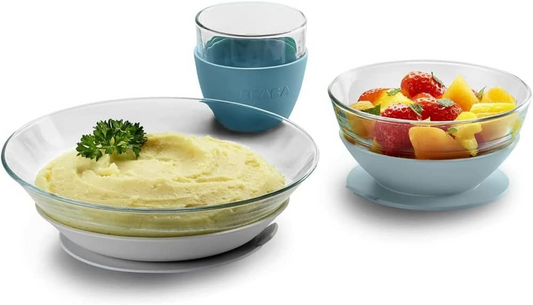 BEABA siliconen servies set met zuignap DURALEX