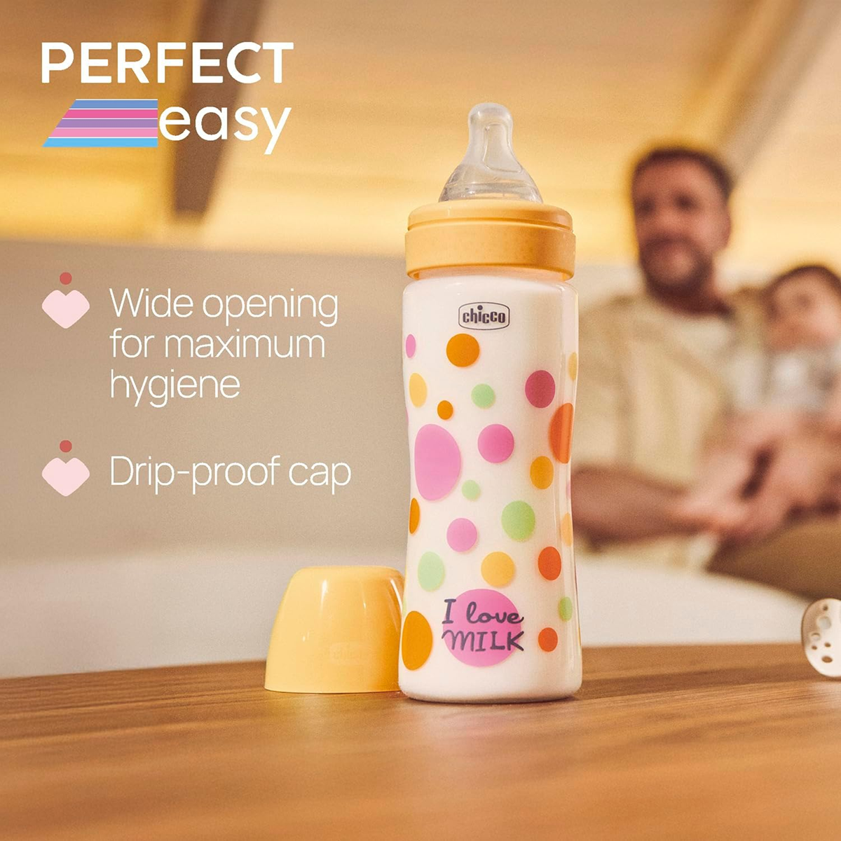 Biberon CHICCO Perfect Easy 4m+ 300ml