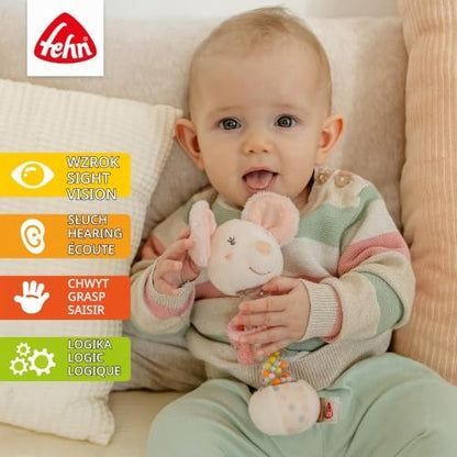 Fehn feehnLAND șoricel-jucărie ploaie și zornăitoare 19cm 0m+