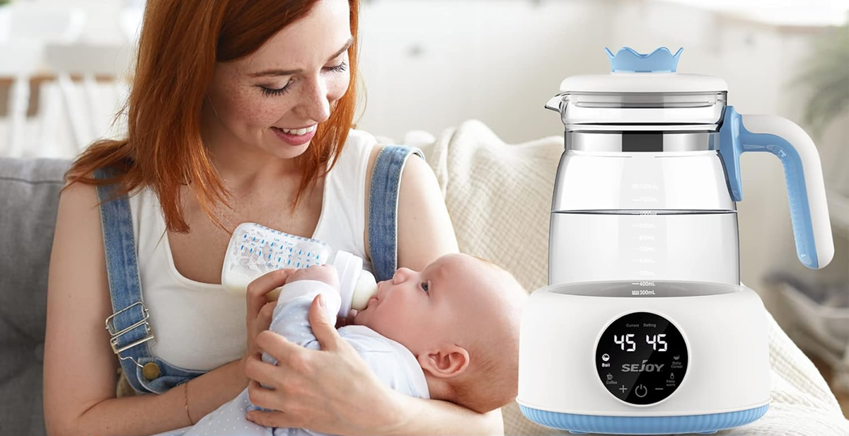 SEJOY TN1815electric kettlecolour white and blueheight 26 cm, base diameter 17 cmcapacity 1.2 lmains power