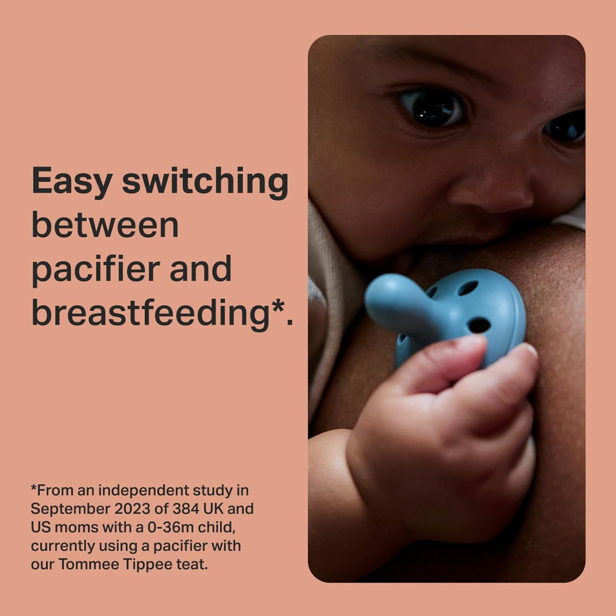 TOMMEE TIPPEE Breast Like smoczek uspokajający x4 0-6msc