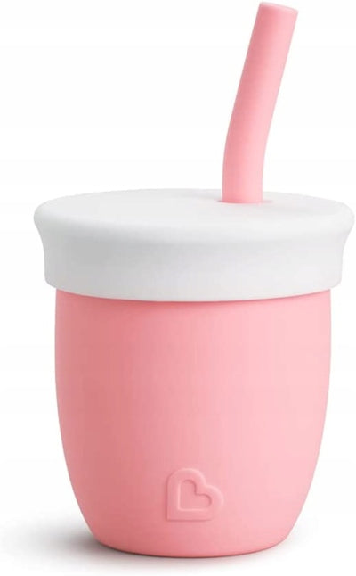 MUNCHKIN C'est Silicone! cană cu pai 6luni+ 120ml
