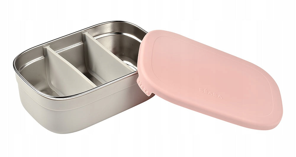 BEABA śniadaniówka lunchbox STAL nierdzewna 760ml z przegrodami