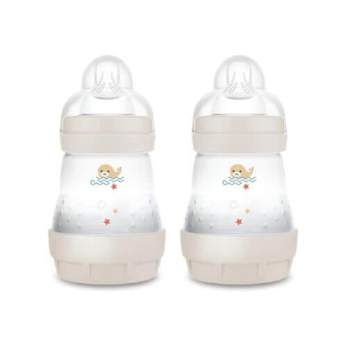 MAM Easy Start butelki antykolkowe 160 ml 2 szt. zestaw butelek dla niemowląt z systemem odpowietrzającym