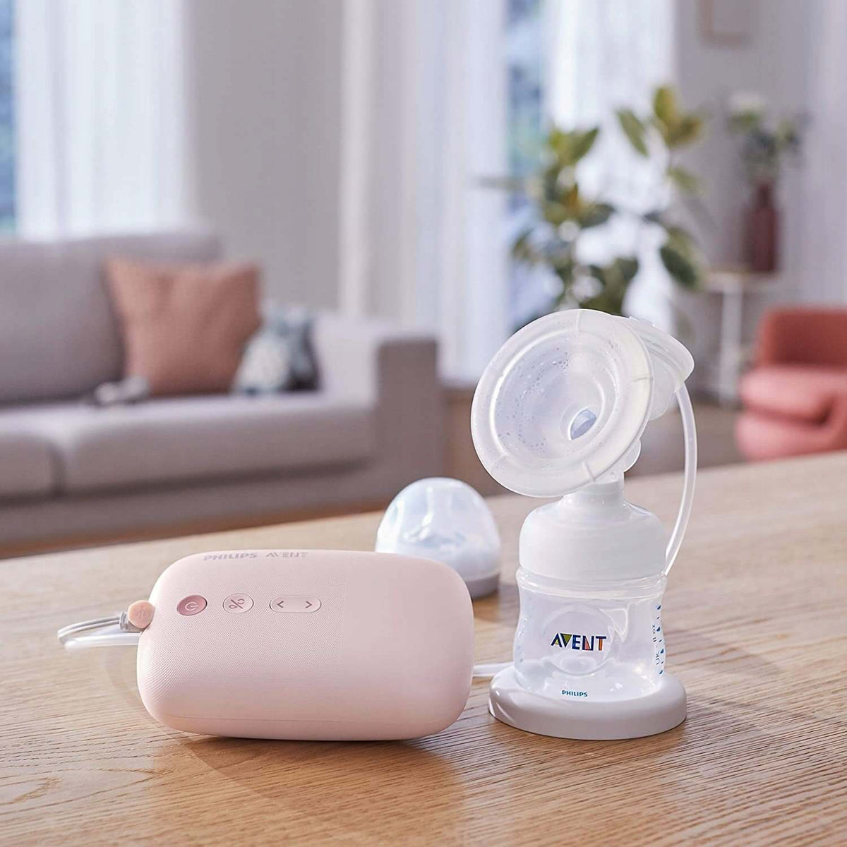 PHILIPS AVENT SCF395/11 LAKTATOR elektryczny, różowy, pojedynczy laktator z technologią Natural Motion