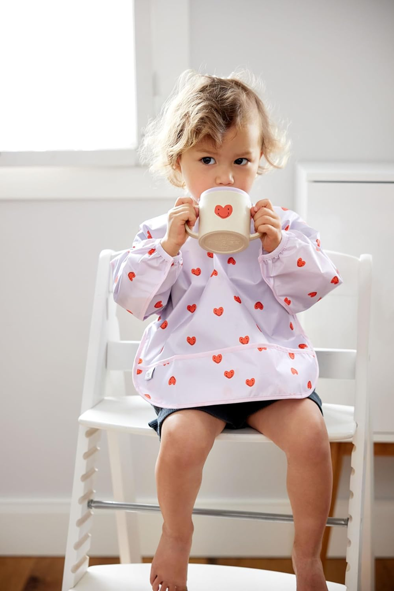 LASSIG Sippy Cup Happy Rascals Heart cană cu cioc 150 ml 6 luni+