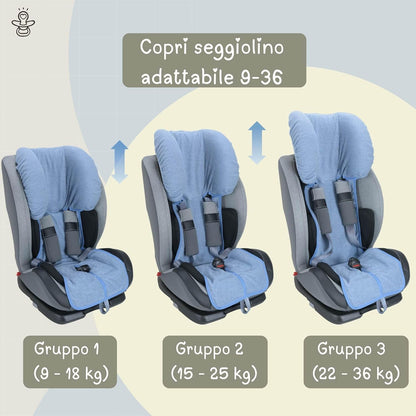 BABY IDEA husă pentru scaun auto UNIVERSALĂ GR1/2/3