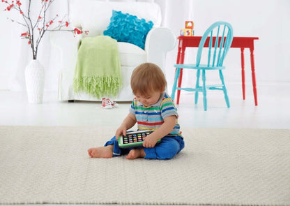 FISHER-PRICE tablet interaktywny J.NIEMIECKI "O dla malucha, kolorowy tablet edukacyjny dla dzieci