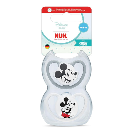 NUK Perfect Match Air suzetă de calmare 0-6m x2 DISNEY