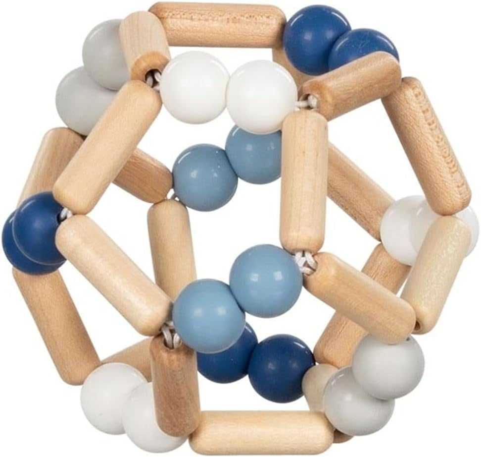 GOKI Baby flexibler Holzgreifling Ball 10 x 10 cm