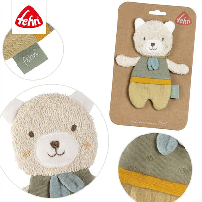 FEHN Natur jucărie de prindere foșnitoare din bumbac organic URS 17 cm